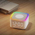New Alarm Clock Colorful Night Light White Noise Sound Machine  Speaker for Bedroom Sleep Study Office