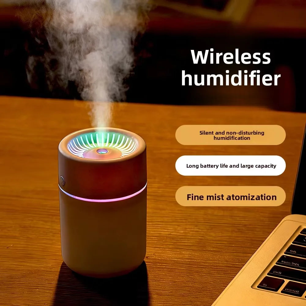 Car Humidifier with LED Night Light Ultrasonic air Diffuser Source Factory Direct Sale Customizable Design for Business Clients