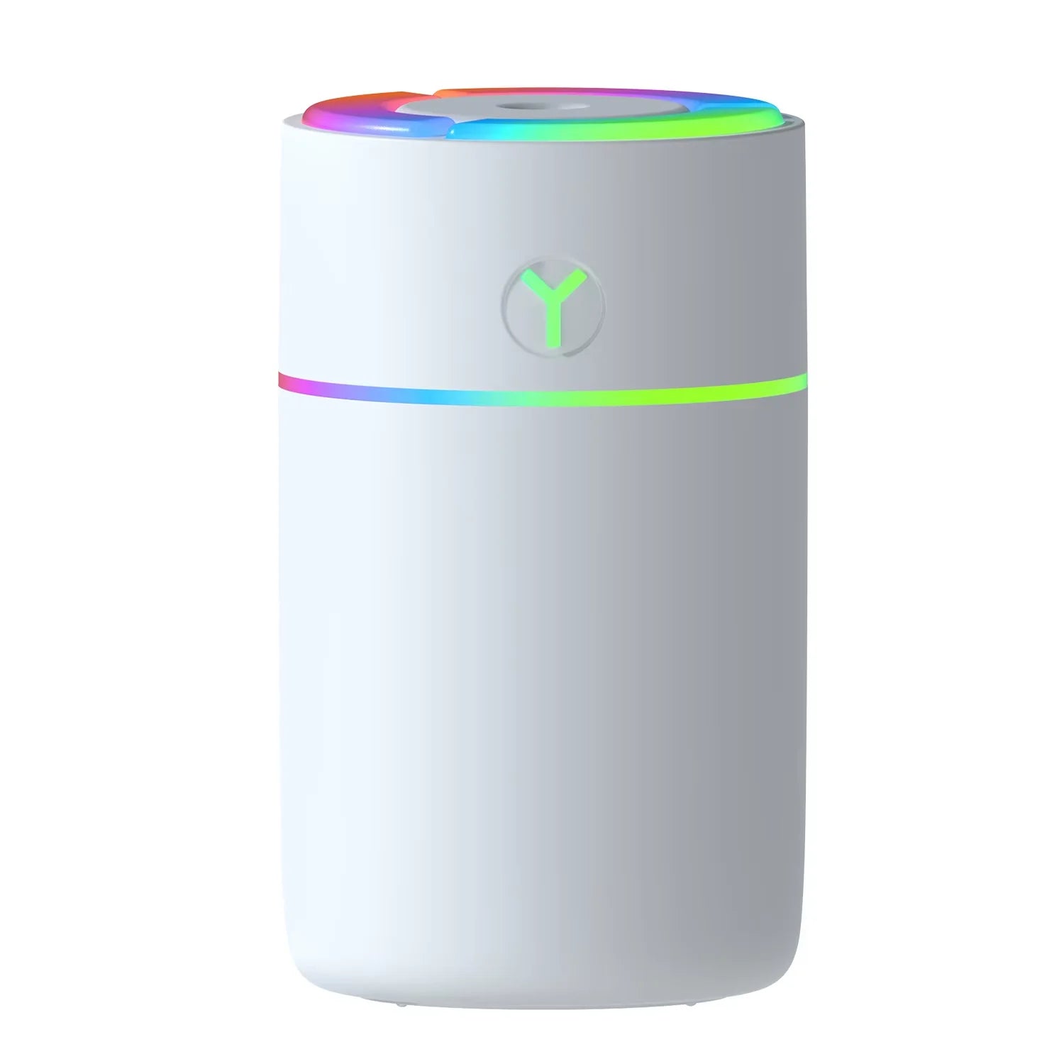 Creative air Humidifier with Lamp USB Powered Ultrasonic Mist Maker Portable Size for Home Office Desktop and Vehicle Use