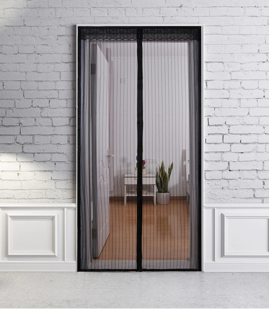 2021 Hot Magnetic Screen Door Curtain Anti-Mosquito Net Fly Screen Mosquito Protection Net Magnet Spring for Doors Windows