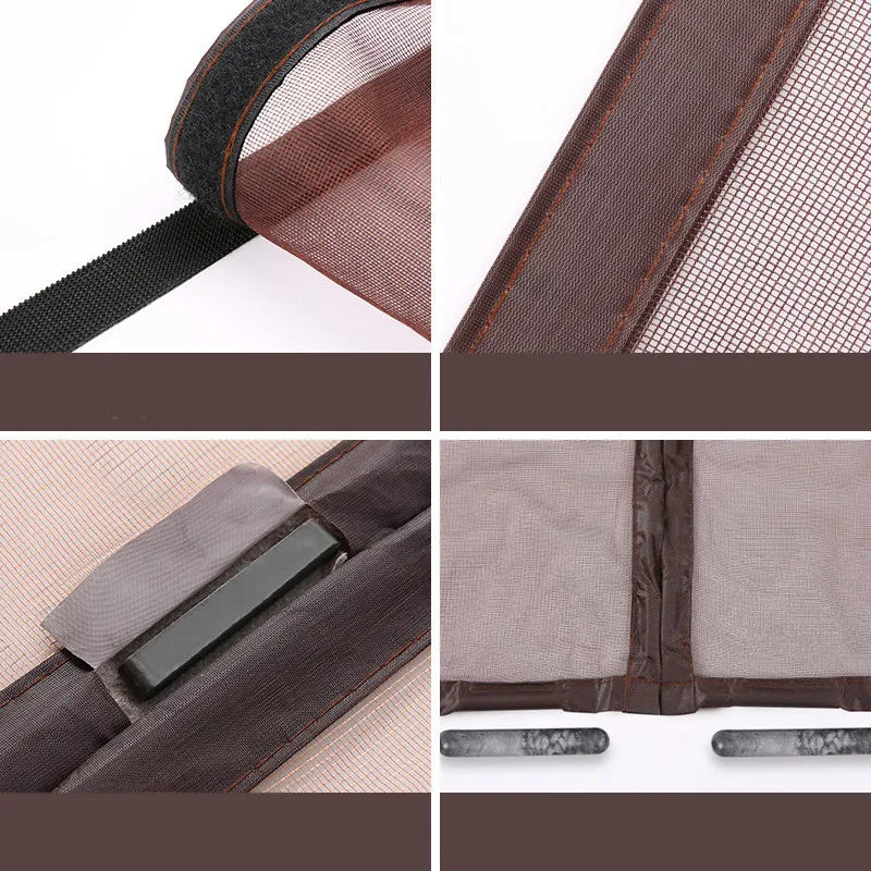 2021 Hot Magnetic Screen Door Curtain Anti-Mosquito Net Fly Screen Mosquito Protection Net Magnet Spring for Doors Windows
