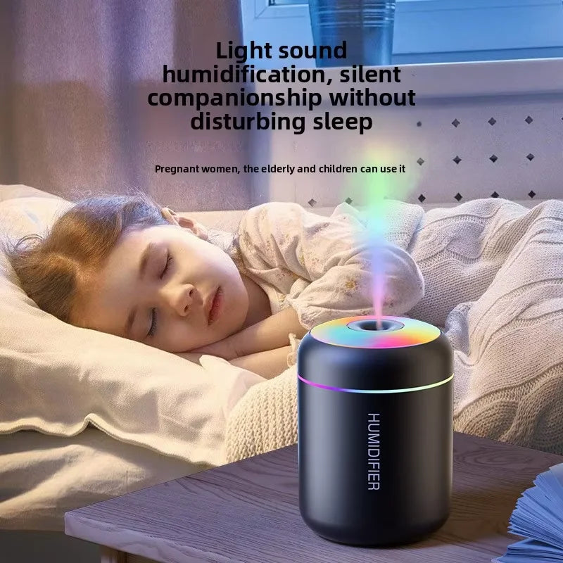 Creative Car Humidifier Ultrasonic Cool Mist air Diffuser USB Powered Customizable Colors Ideal for Vehicle Use & Business Gifts