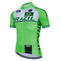Brazil Cycling Jersey Suits for Men, Road Bike Clothing, Pro Bib Shorts Sets, MTB Bicycle Clothes, 2025