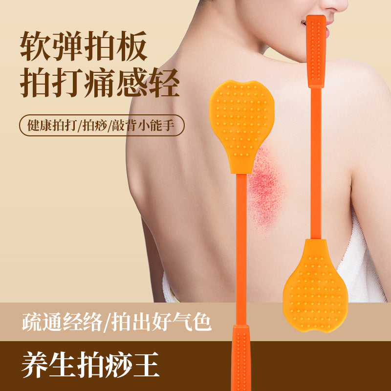 Silicone Meridian Massage Board — Acupressure & Scraping Tool