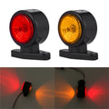 2PCS 24v Truck Marker Lamp Outline Marker 12V Truck Side Marker Lights Trailer Lighting Side Marker Light Truck LED For Side
