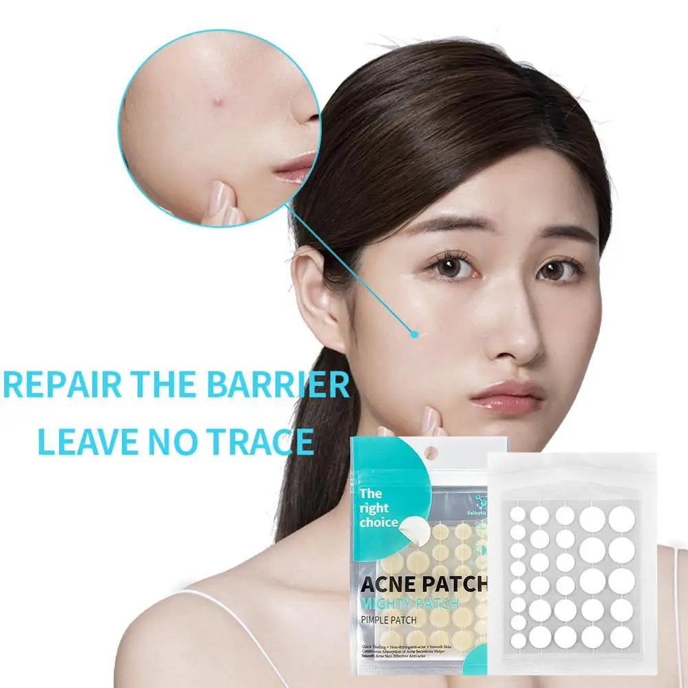 30pcs Hydrocolloid Salicylic Acne Pimple Patch Fade Repair Acne Invisible  Removal Pimple Anti Spots Marks Conceale