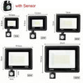 LED Floodlight PIR Motion Sensor Outdoor Light 20W 30W 50W 100W 200W AC220V Waterproof Outdoor Projector Spotlight For Garden