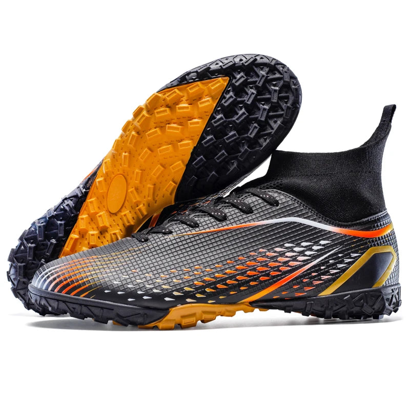 Professional Training Soccer Shoes Soccer Cleats Turf Futsal Match Grass Unisex Non-slip Breathable Men Outdoor Football Boots