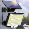 106 LED Solar Motion Sensor Lights with 3 Brightness Modes, Outdoor Wall Lights for Front Door