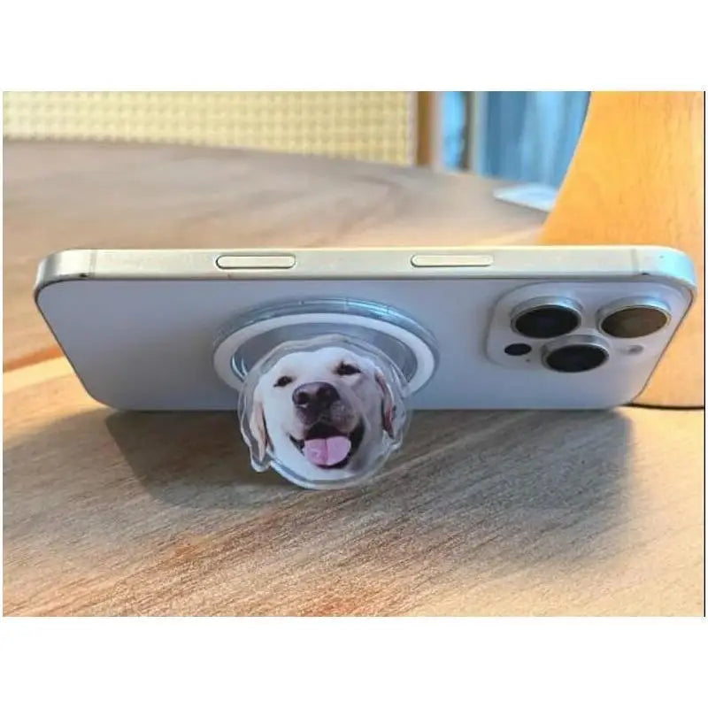 Diy Acrylic Cute Cartoon Photo Customization Modeling Periphery Phone Holder Desktop Collection Stand Ornaments Accessory