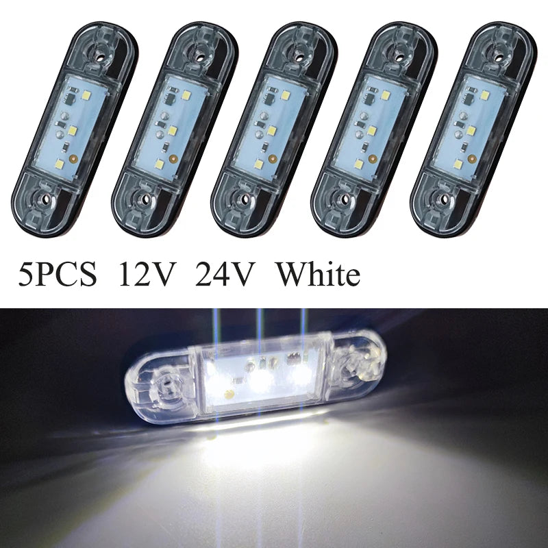 12V 24V Truck Accesorios Trailer Car External Lights Warning Tail Light Signal Brake Lamps for Scania Truck Trailer Lorry Bus