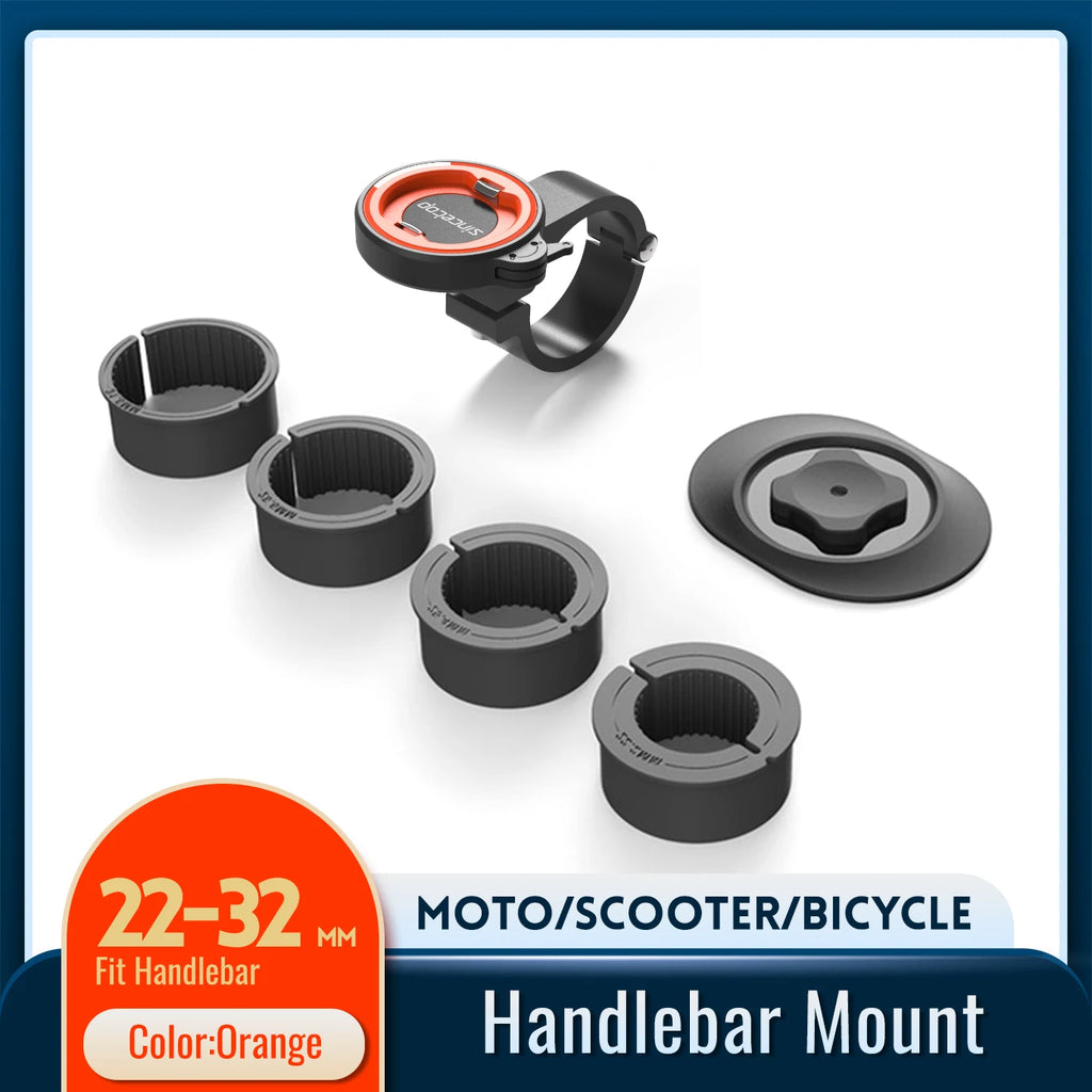 Motorcycle  Phone Holder Bicycle Phone Mount Moto MTB Road Mountain Bike Cellphone Bracket Accessories Quick Attach Lock