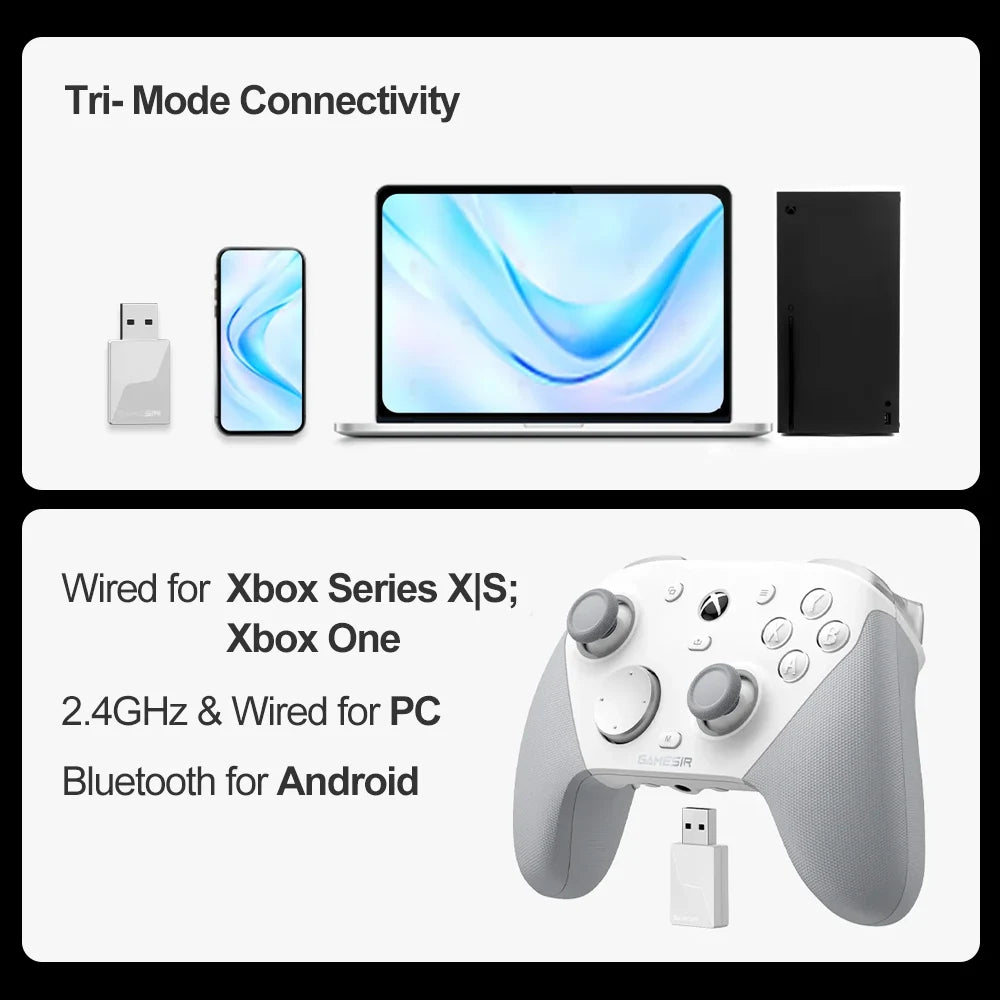 GameSir G7 Pro Xbox Licensed Game Controller, Wired Controller for Xbox, Wireless Gamepad for PC Android Mobile