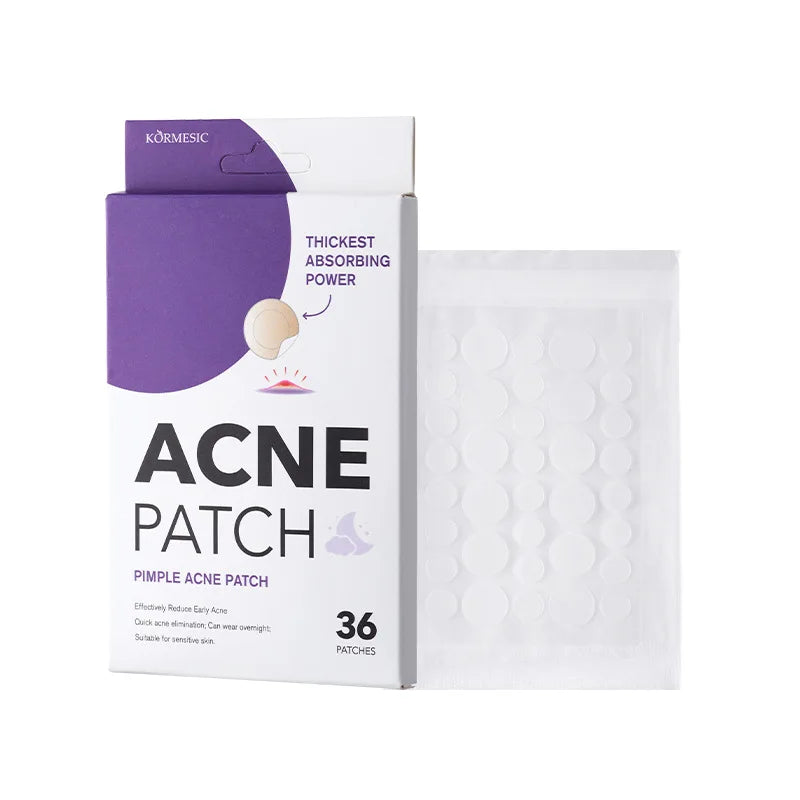 20/36pcs Acne Patches Hydrocolloid Invisible Pimple Patch for Face Fast Healing Spot Treatment Stickers for Overnight Makeup