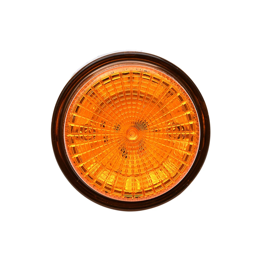 1pcs 12V 24V Car LED Strobe Rotating Warning Light Flashing Emergency Light Van Truck Side Lights Indication Lights