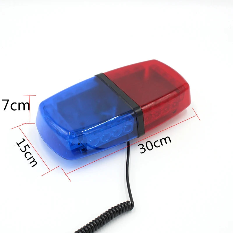 Red LED Car Truck Flashing Firemen Automobile Strobe Warning Light Ambulance Emergency Traffic Lightbar Safe Alarm Flasher Lamp