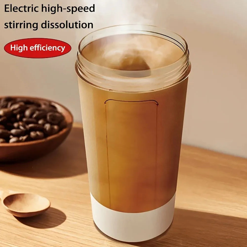 Electric Blender Cup Portable Blender Cup Milk Powder Protein Powder Blender Automatic Shaker Cup Home Travel Outdoor Sports Gym