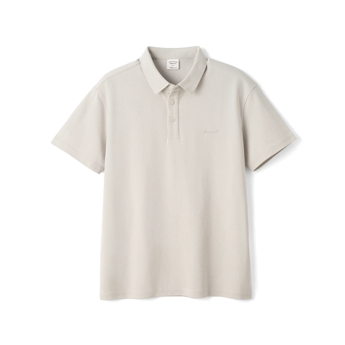 SIMWOOD 2026 Summer New 230gsm Sorona Cotton Pique Polo Shirt Men Regular Fit Short Sleeve Breathable Smart Casual Golf T-Shirt