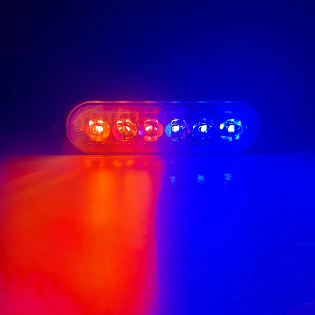 6 Led Strobe Light Flashing Grille Lights Car Emergency Light Warning Light Police Lights For Car TRUCK Strobe Led Light 12V 24V