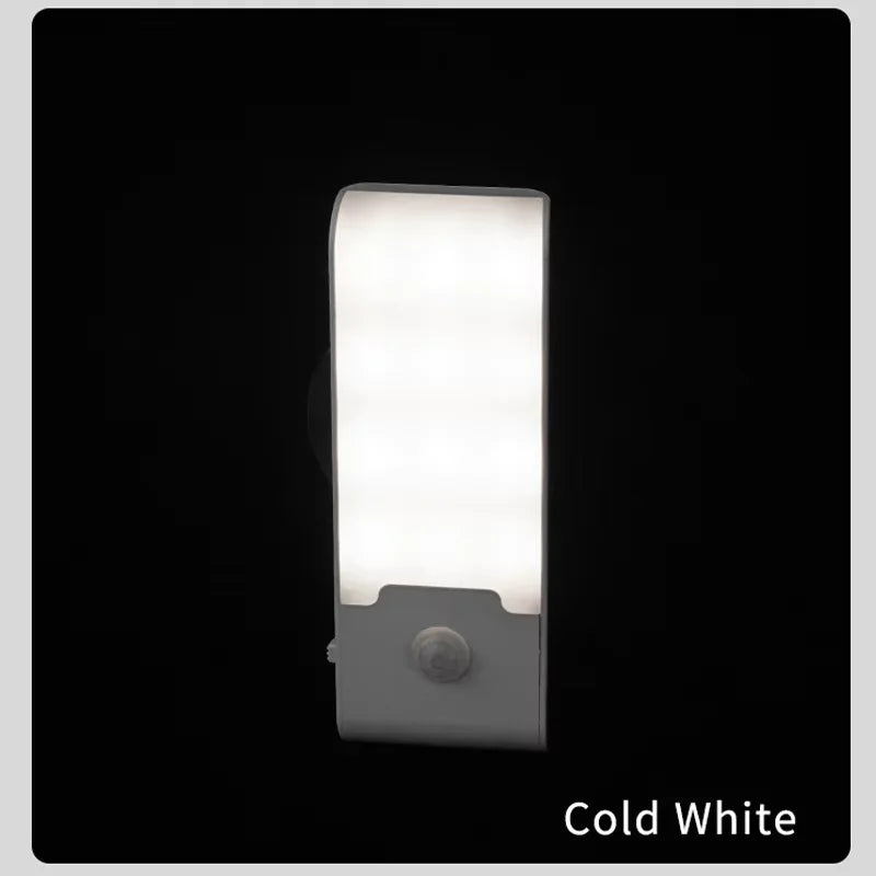Motion Sensor LED Night Light Rechargeable Night Lamp Bedside Portable Kitchen Cabinet Night Lights for Bedroom Stairs Hallway