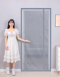 Magnetic screen door curtain,mosquito control,insects,flying insects,pests,automatic closing, mosquito net，magnetic screen door