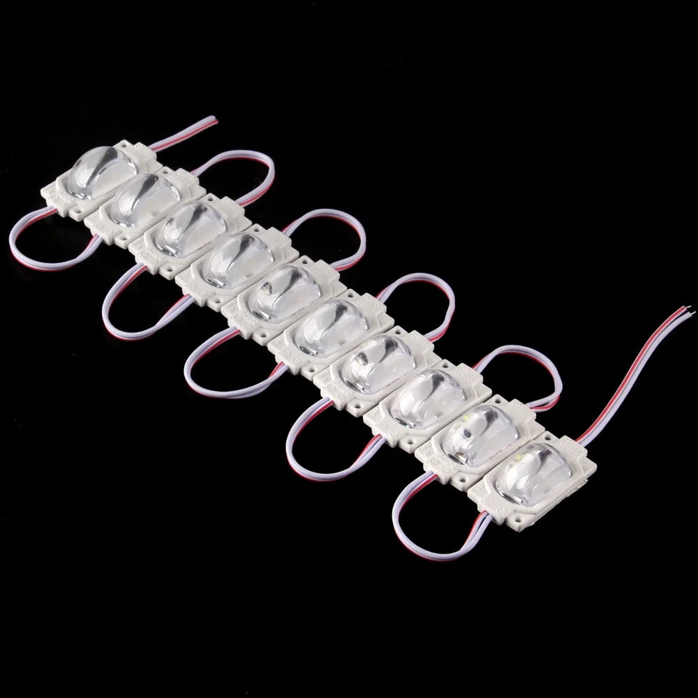 10PCS 24V LED Module Truck Side Marker Indicator Light 1 LED Super Bright For Bus Lorry Trailer Warning Lamp