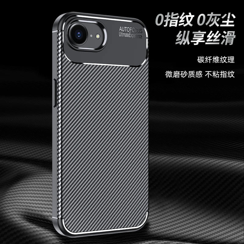 For iPhone 16e Case Cover For iPhone 16e iPhone16E Capa Protective Armor Phone Bumper Back Shockproof Soft TPU Fundas iPhone 16e