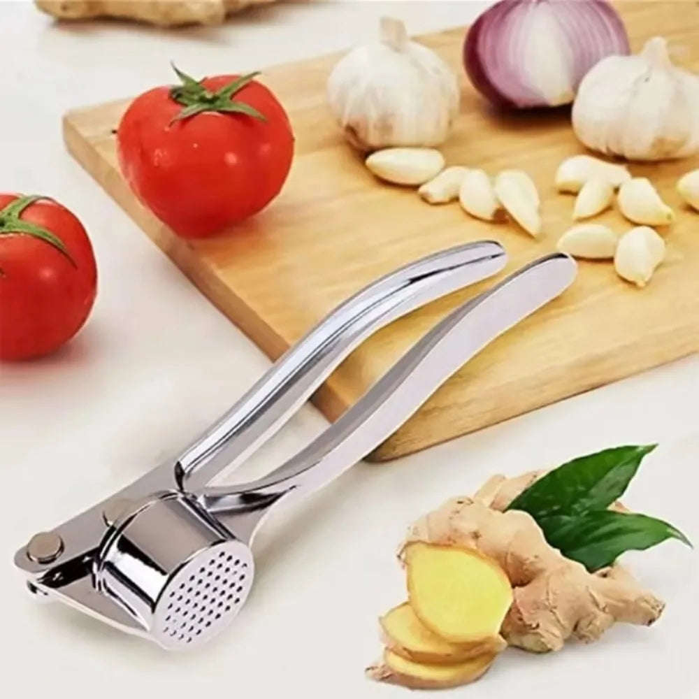 Professional Garlic Crusher & Vegetable Fruit Press — Kitchen Gadget