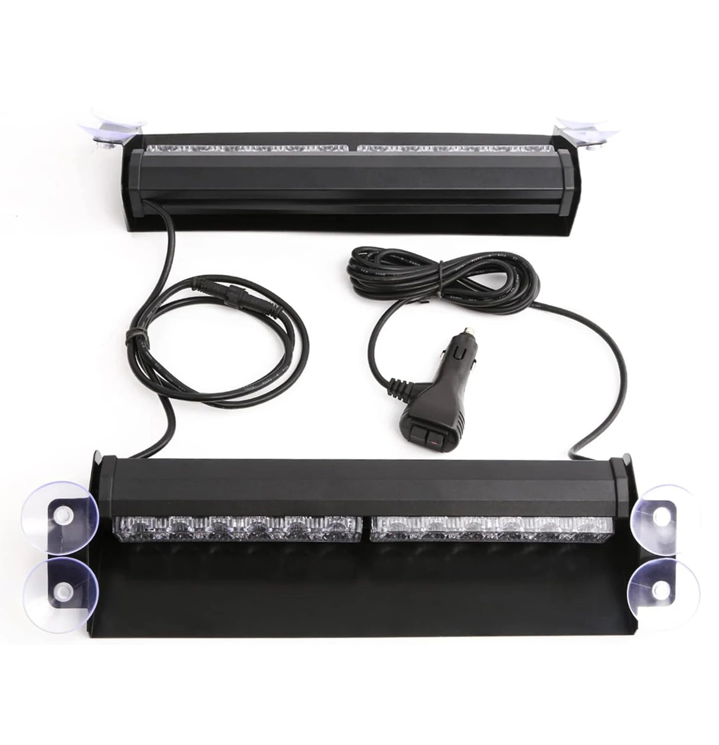 12 LED Car Police Lights Strobe Light Emergency Signal Lamps Light Auto Truck Flashing Windshield Flash Warning Light