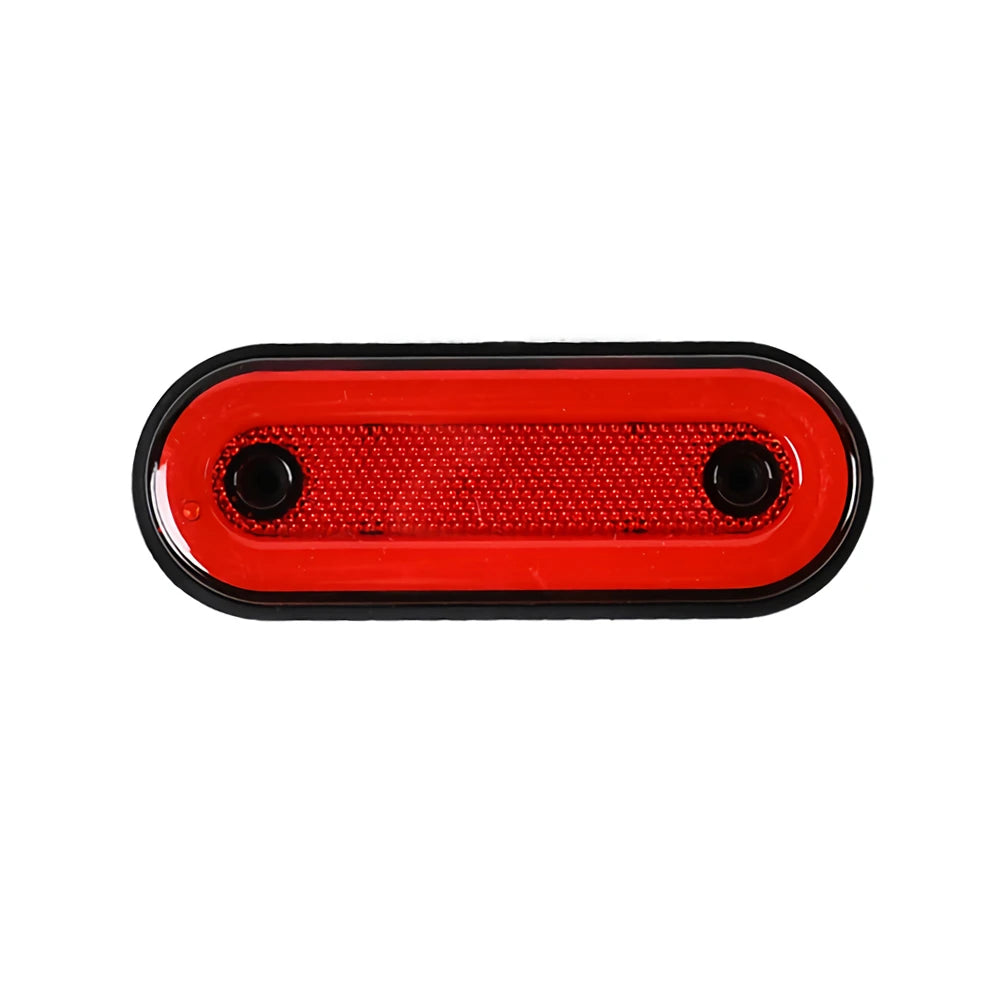 10Pcs Truck Sidelight LED Clearance Lights 12V 24V Cargo Light Trailer Side Marker Car Width Signal Lamp Red White Amber