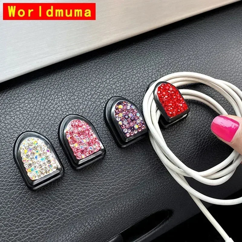 Set of 20 Shiny Crystal Car Accessories Kit for Women Car Phone Holder Mount ,Car Monitor Glasses Holders ,Car Drink Coasters
