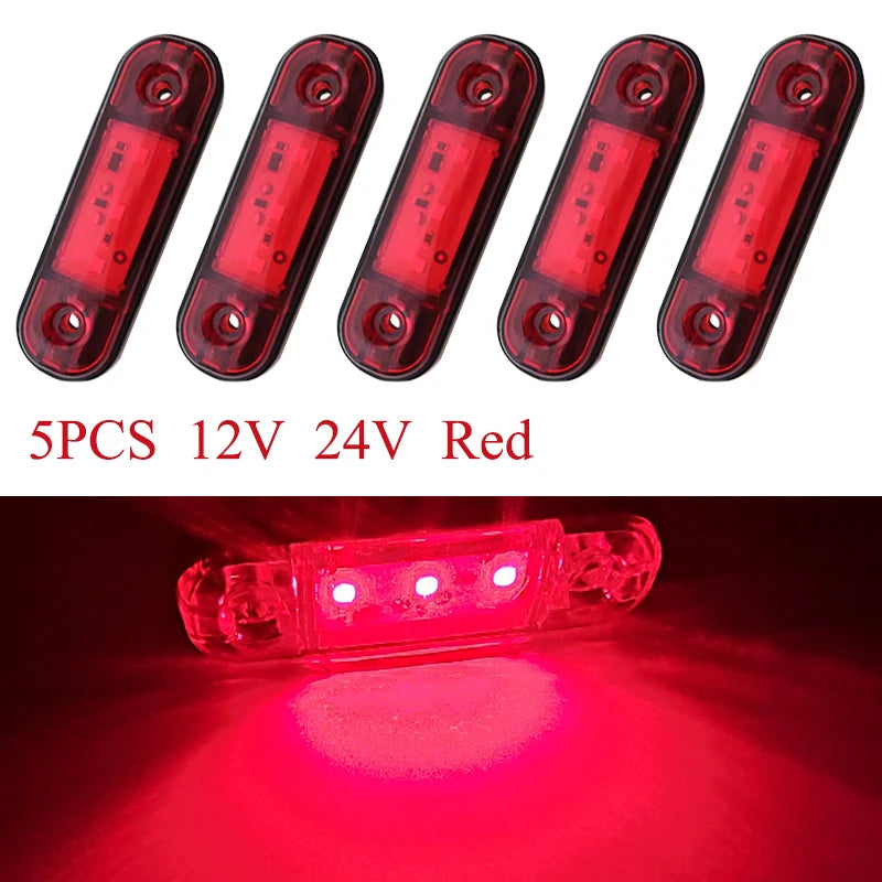 12V 24V Truck Accesorios Trailer Car External Lights Warning Tail Light Signal Brake Lamps for Scania Truck Trailer Lorry Bus