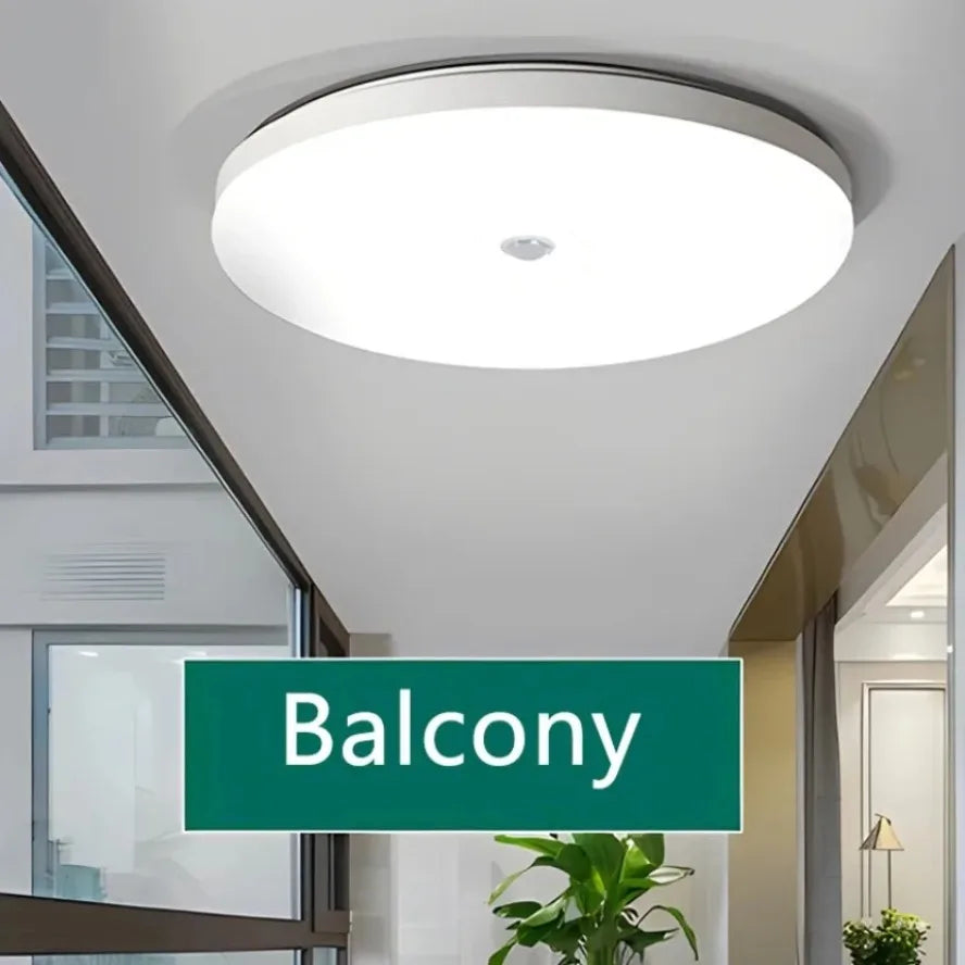 Motion Sensor LED Ceiling Light Corridor Human Infrared Sensing Night Light Ceiling Light Corridor Smart Home Lighting Lustres