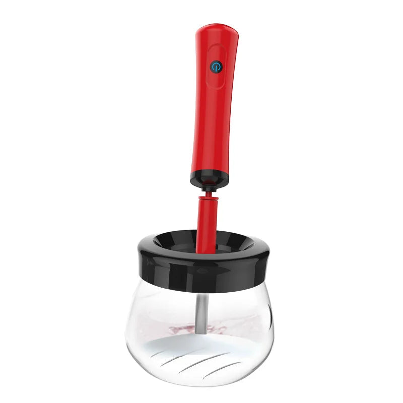 Professional Electric Makeup Brush Cleaner Eyelash Glue Shaker Machine Fast Washing and Drying Make Up Tool Brush Cleaner