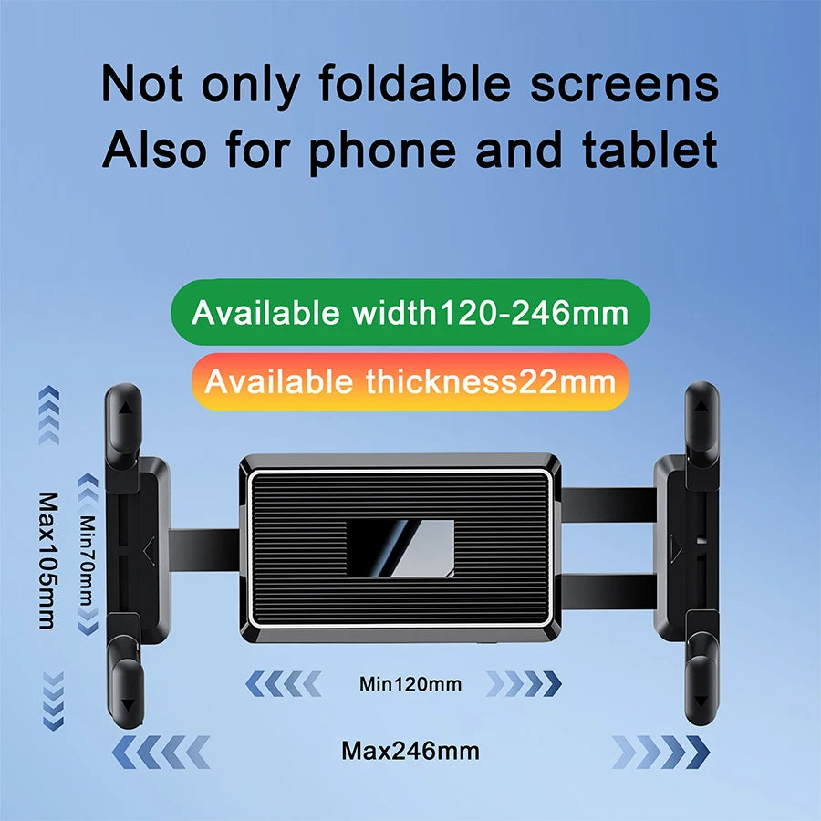 Tablet Holder Tripod Accessories for iPad Mobile Phone Universal Clip Fixer Portable Horizontal and Vertical Shooting