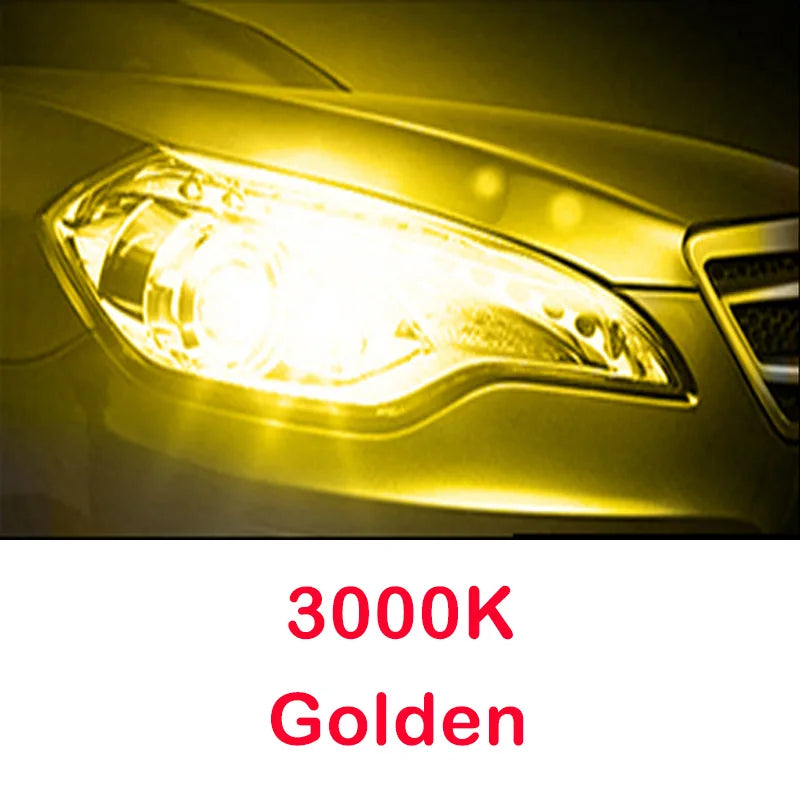 Car Headlight For 24V Truck 3000K 4300K 6000K 8000K 25000K H8 H11 Bulb Canbus EMC H7 LED Light 12V Car 110W