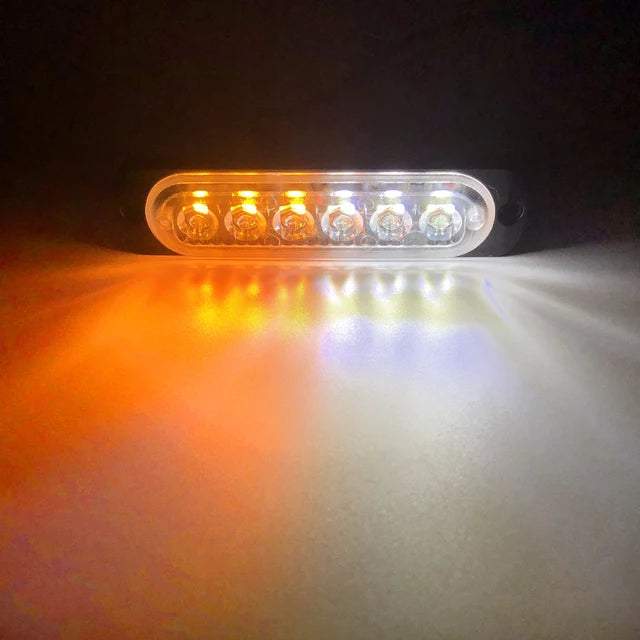 6 Led Strobe Light Flashing Grille Lights Car Emergency Light Warning Light Police Lights For Car TRUCK Strobe Led Light 12V 24V