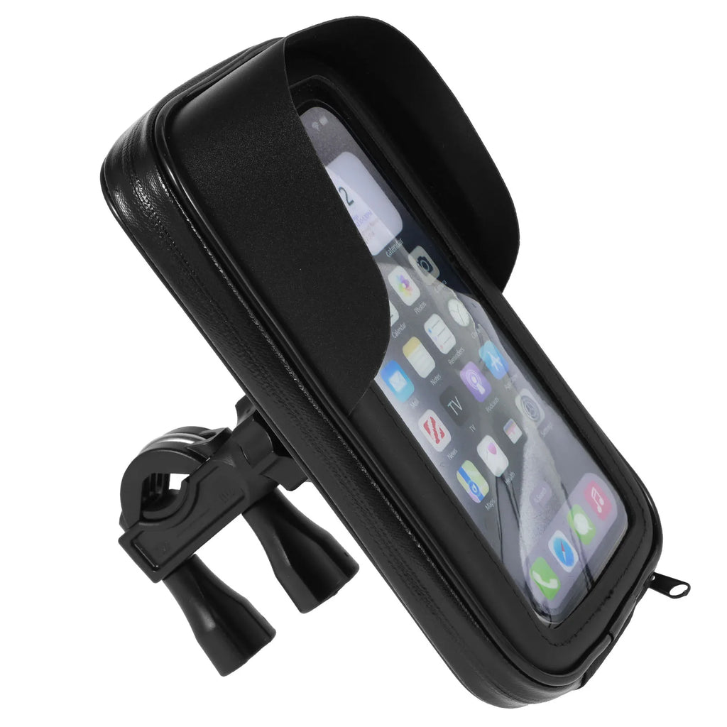 Waterproof Bicycle Cell Phone Holder Motorcycle Bike Handlebar Mobile Phone Bag For iPhone Huawei Realme Phone Stand Accessories