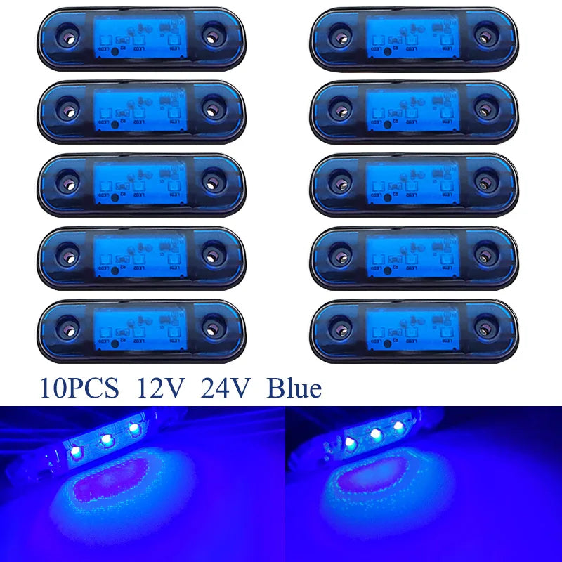 12V 24V Truck Accesorios Trailer Car External Lights Warning Tail Light Signal Brake Lamps for Scania Truck Trailer Lorry Bus