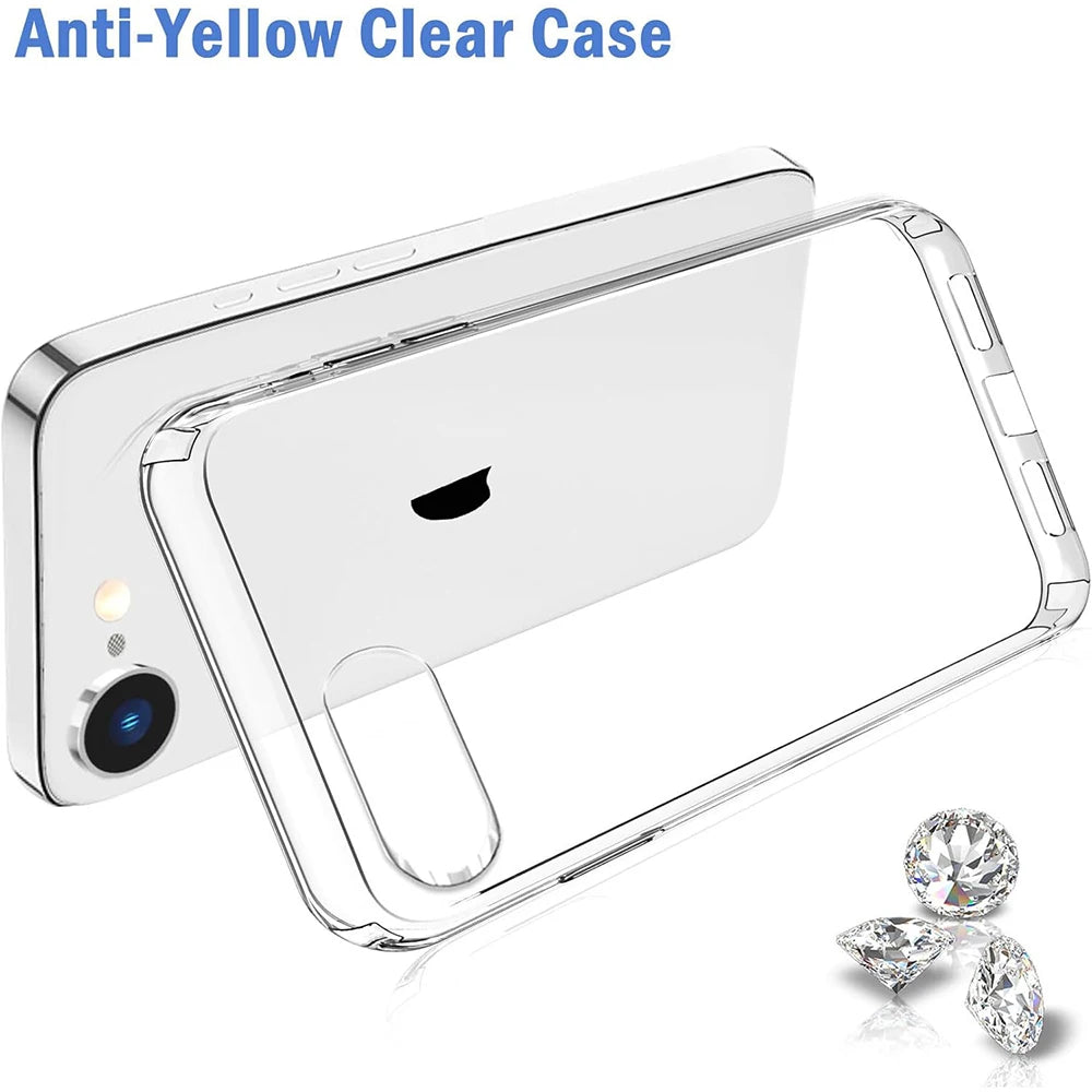 Case Clear For iPhone 16e 16 E Transparent Phone Cover Accessories