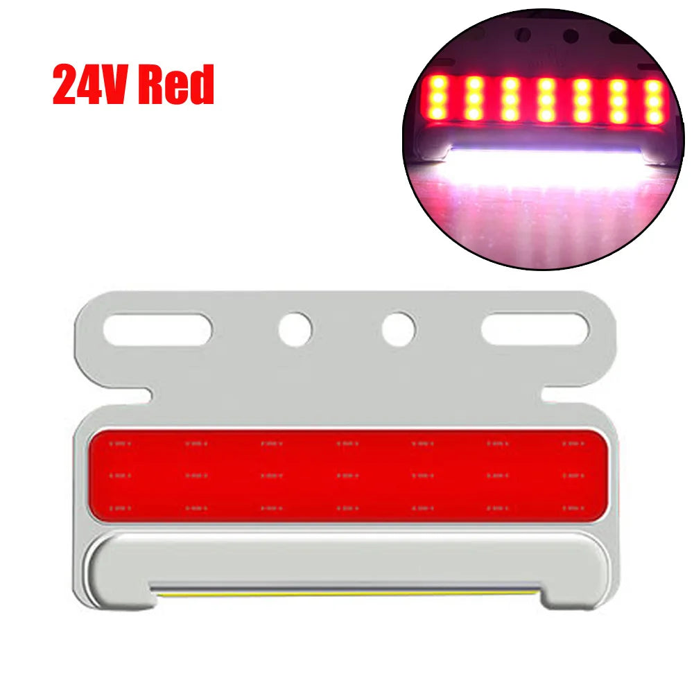 1pcs 24V Truck Turning Light Truck LED COB Side Light Waterproof LED Turning Signal Lamp Auto Car COB Truck Sidelight