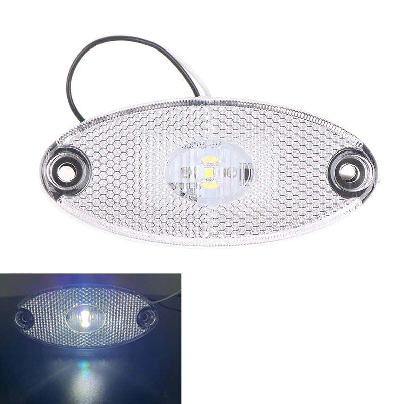 3LED 12V 24V LED Side Marker Lights for Trailers Trucks Caravans - Truck Side Marker Light Bar