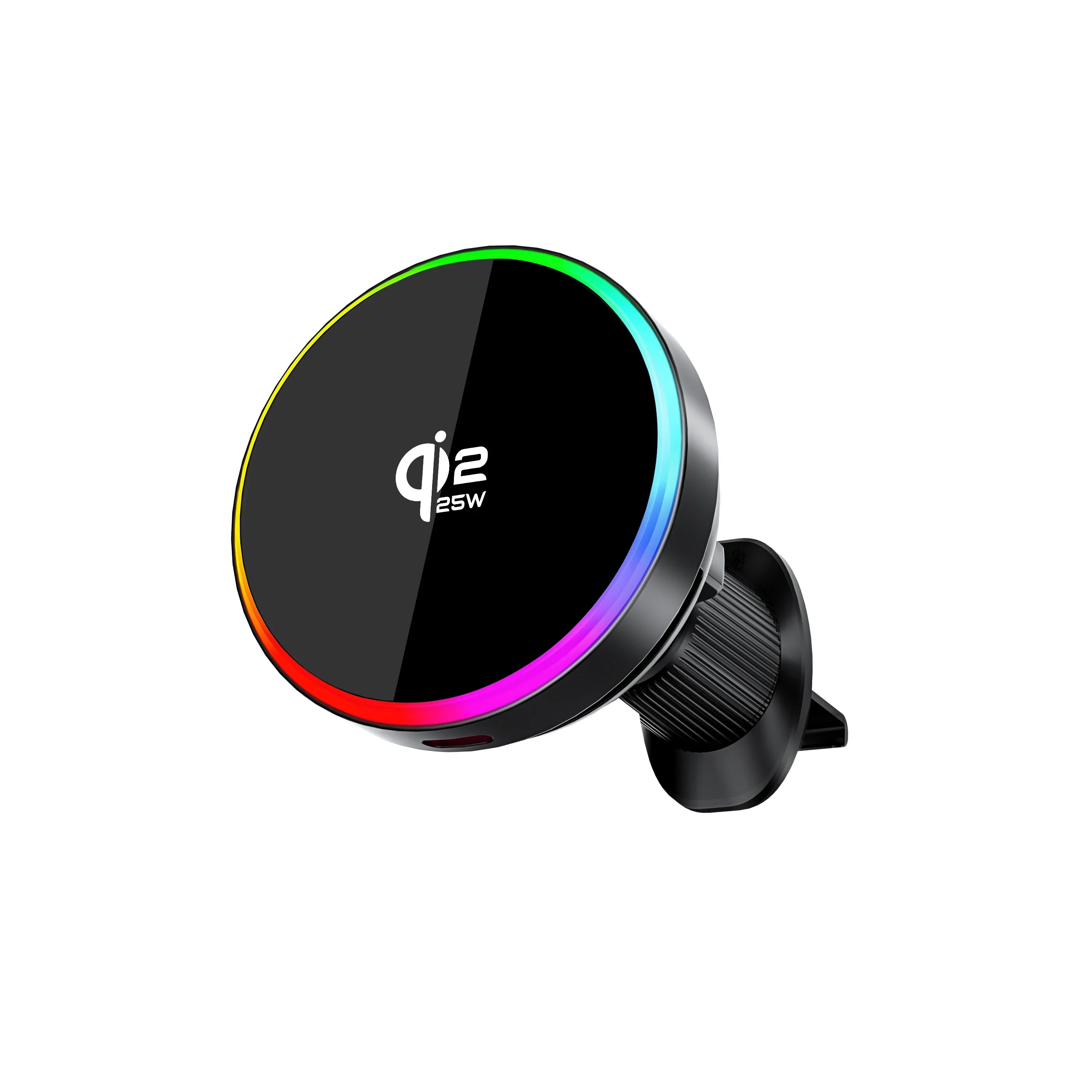 25W Car Wireless Charger Universal Fast Charging Station Air Vent Phone Holder Stand for Magsafe iPhone 17 16 15 14 13 Pro Max