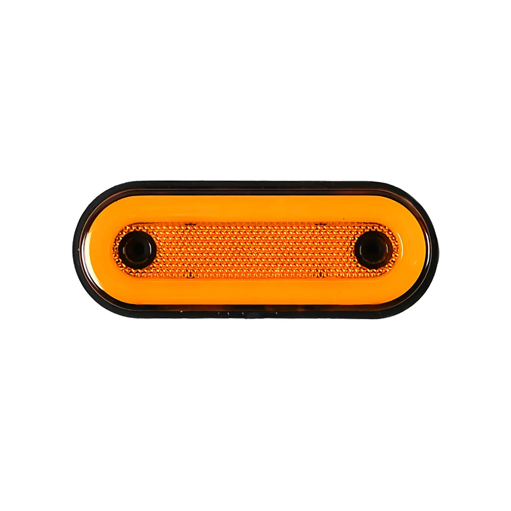 10Pcs Truck Sidelight LED Clearance Lights 12V 24V Cargo Light Trailer Side Marker Car Width Signal Lamp Red White Amber
