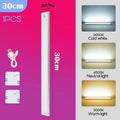 LED Motion Sensor Light Cabinet Lamp Wireless Dimmable LED Wall Lights Type-C Rechargeable Lights Kitchen Wardrobe Closet Aisle