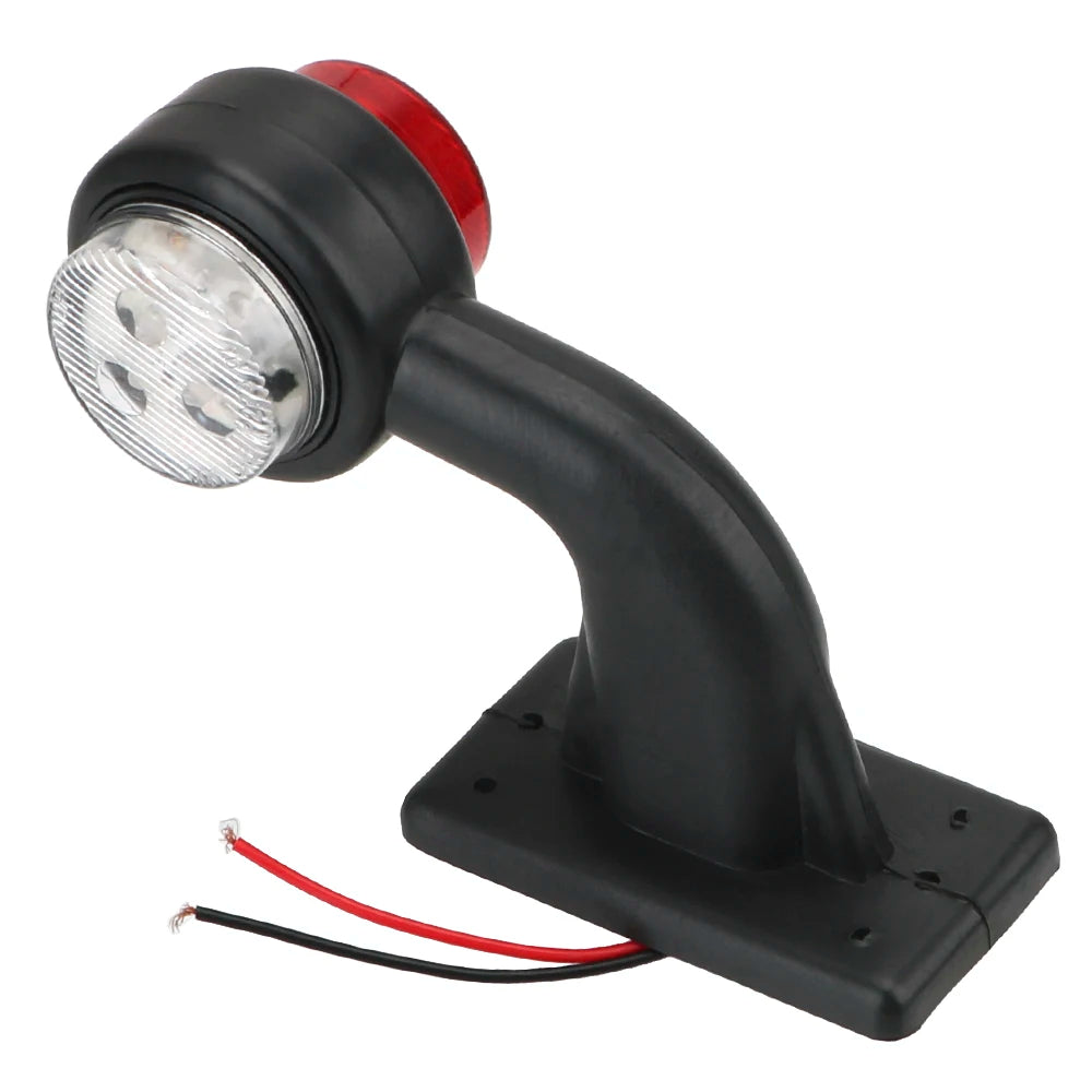 Truck Lamp 12/24V LED Side Marker Light Indicator Lamp Car-styling Red White Tail Light Assembly 2Pcs/set
