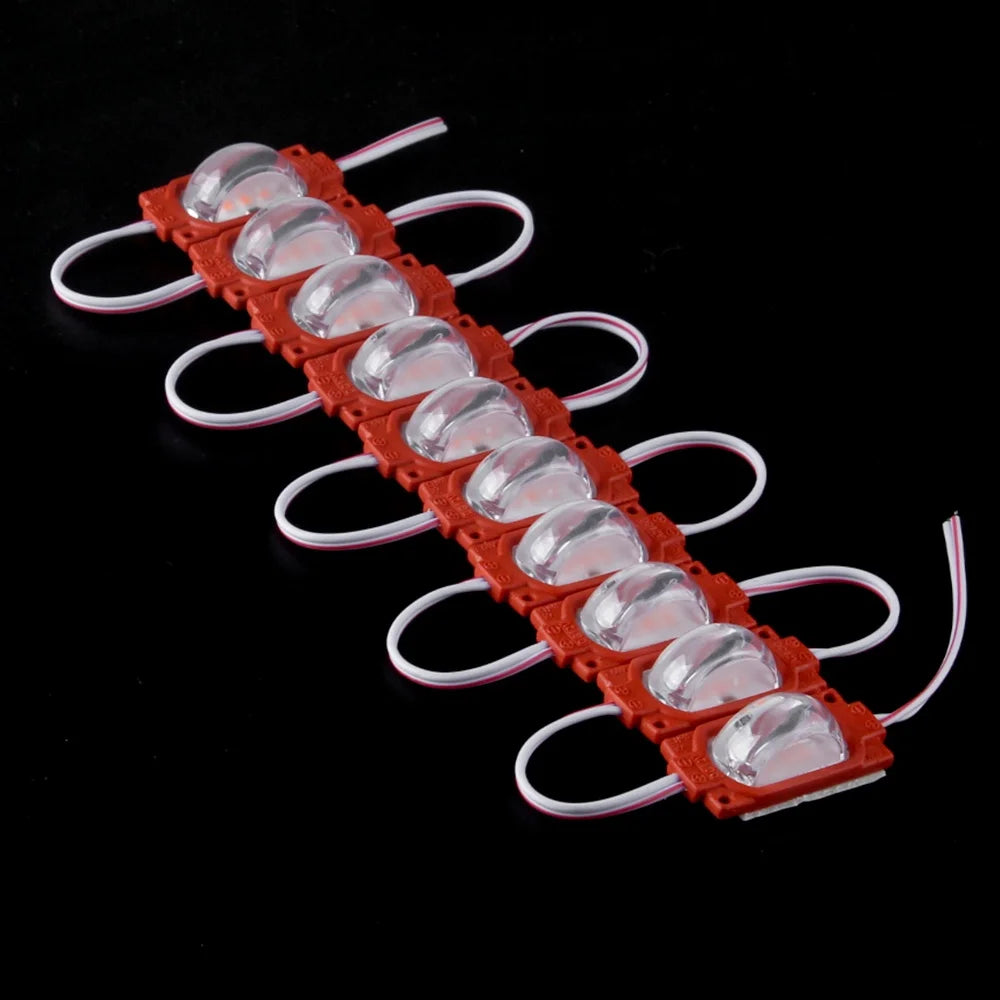10PCS 24V LED Module Truck Side Marker Indicator Light 1 LED Super Bright For Bus Lorry Trailer Warning Lamp