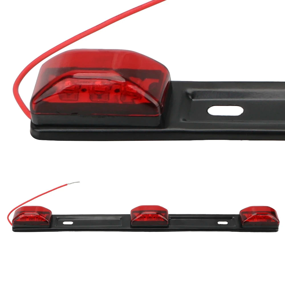12V 9 LED Truck Trailer Rear Brack Lights Car-Styling for Pickup Truck RV CAR Side Marker Lamp Bar