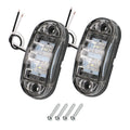 For Trailer Truck Caravan Warning Lights Side Clearance Marker Lamp LED Side Marker Lamp Red Yellow White 12V- 24V