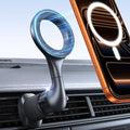MagSafe Car Mount [360° Rotation] Air Vent Magnetic Phone Holder [Double Metal Hook] Car Phone Holder Mount Compatible Phone